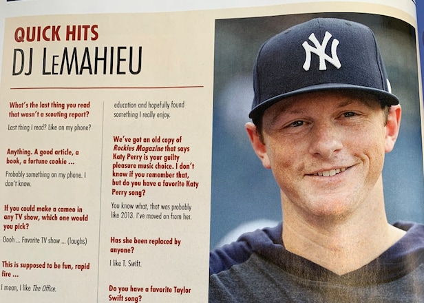 Yankees MVP DJ LeMahieu Admits He's An Awful Quote After Giving Series ...